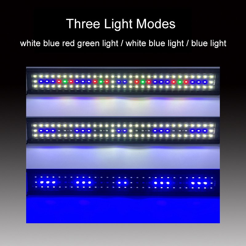 Practical hot sale LED fish tank aluminum bracket full spectrum aquarium lights