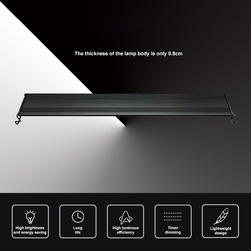 Practical hot sale LED fish tank aluminum bracket full spectrum aquarium lights