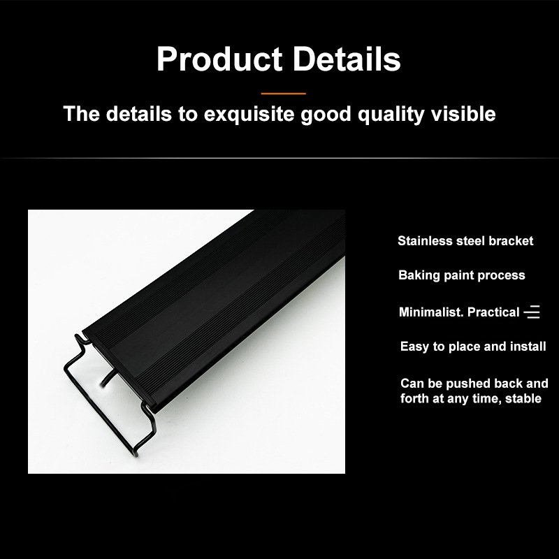 Practical hot sale LED fish tank aluminum bracket full spectrum aquarium lights