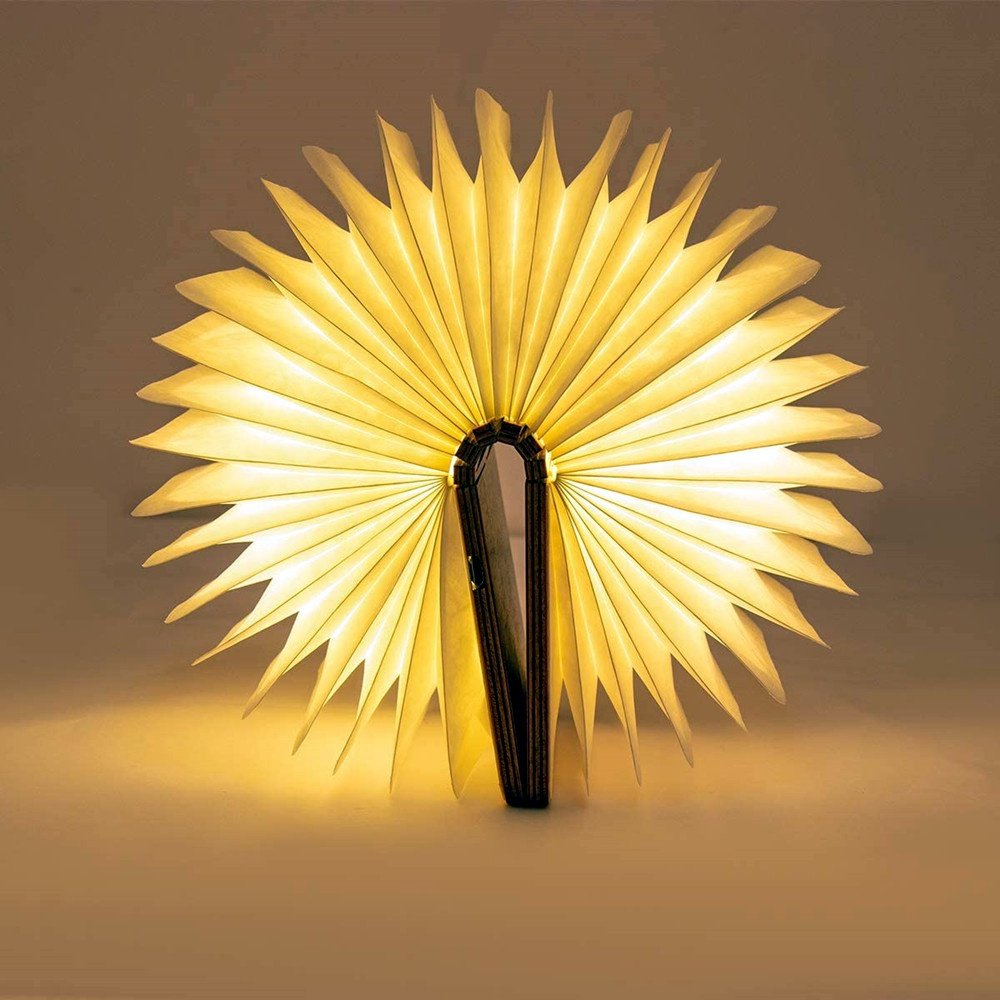 Customized Logo Pattern Shaped Design Bamboo Craft Lamp LED Night Light Solid Photo Wood Led Box Night Light
