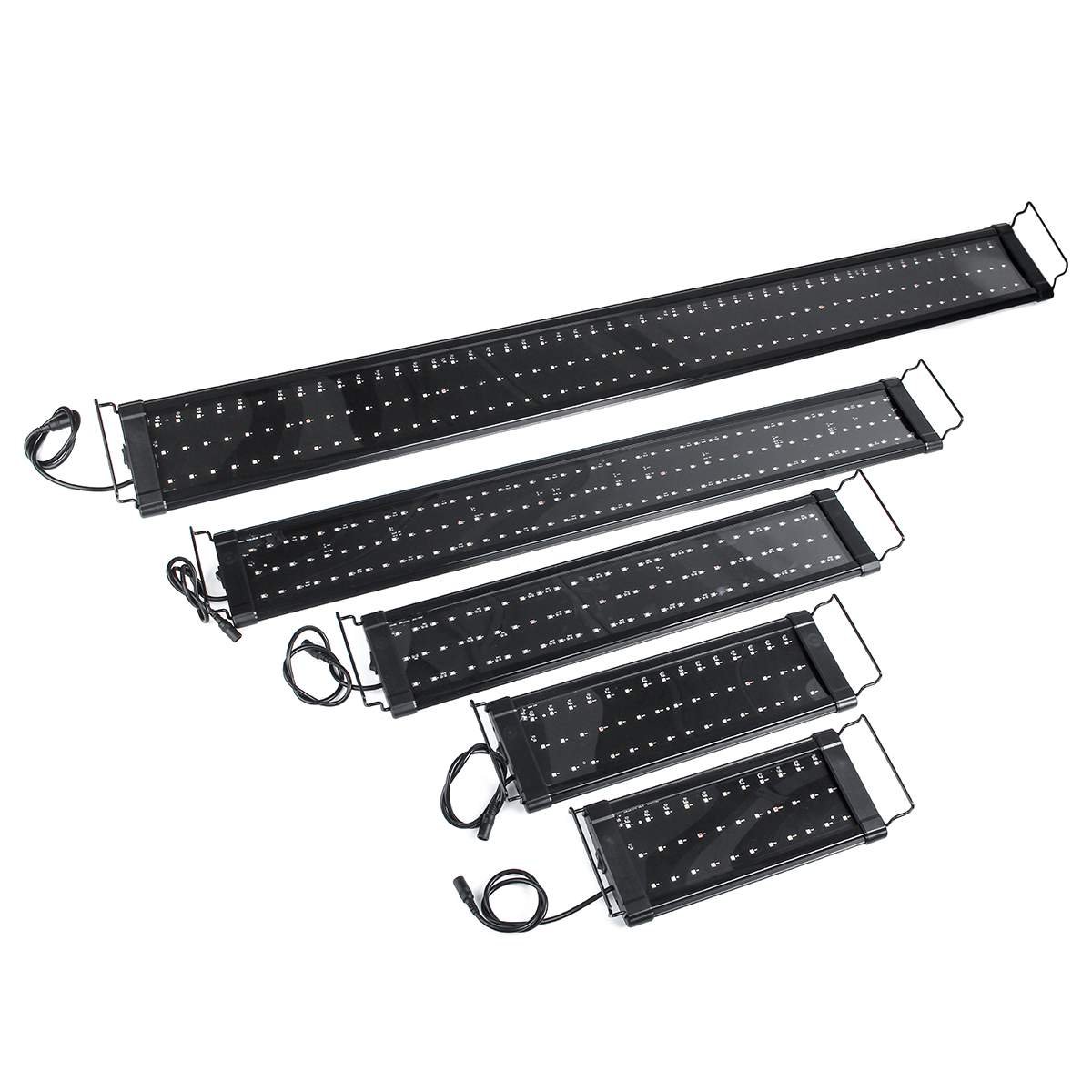 2024 30cm-120cm Waterproof Fish Tank Decor Full Spectrum Planted Aquatic Plant Marine Grow Lighting Led Aquarium Lights