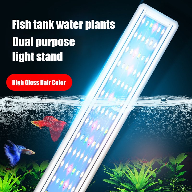 Acrylic Adjustable Bracket Light Lamp Aquarium Light Promote The Growth Aquatic Plants Led Aquarium Light