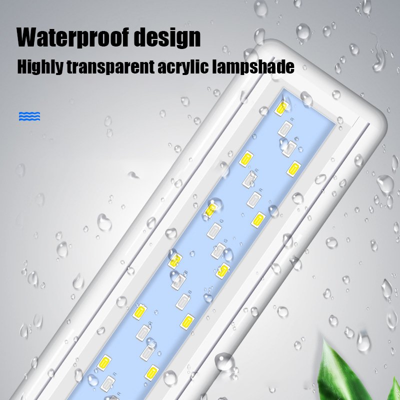 Acrylic Adjustable Bracket Light Lamp Aquarium Light Promote The Growth Aquatic Plants Led Aquarium Light