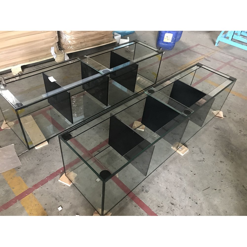 Premium Crystal Clear Visibility Glass Fish Tank for Freshwater and Saltwater
