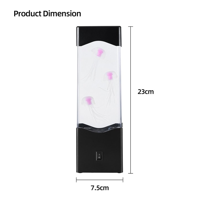 Dropshipping Products 7 Color Changing Desktop Jellyfish Led Lamp