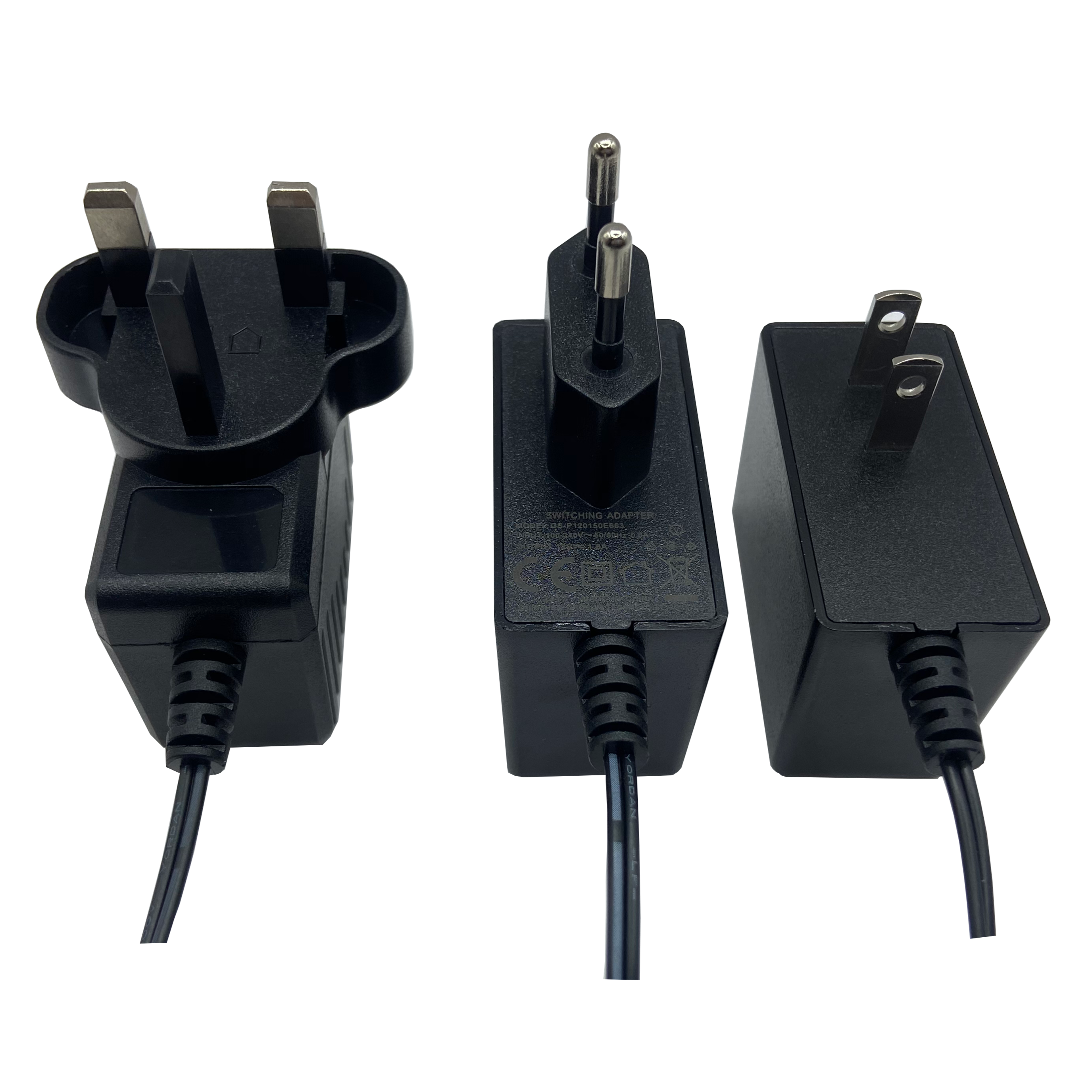 AC to DC 5V 12V 24V Power Supply Adapter 1A to 100W US EU UK AU Compatible