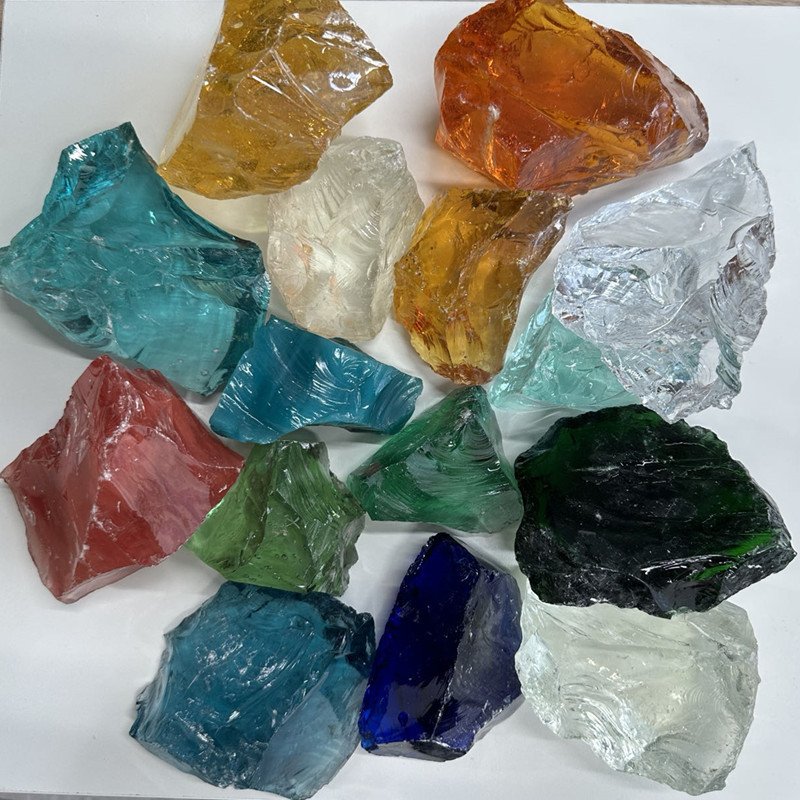 Decor Glass Rock Stone for Garden Landscaping