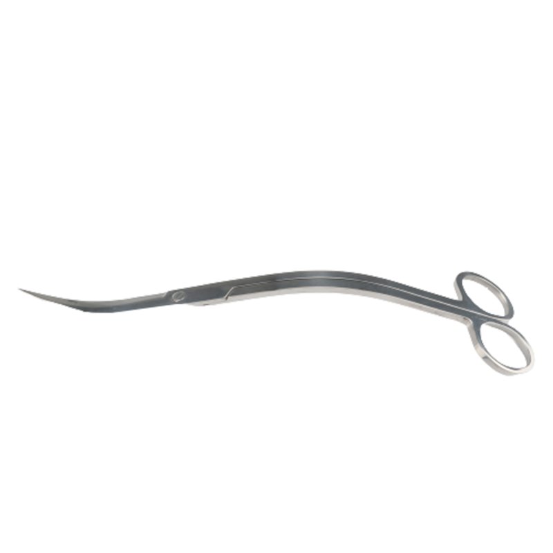 Aquarium Fish Tank 25cm Scissor Aquatic Plant Cleaning Tools Tongs Scissor Stainless Big Water grass shears Steel Wave Scissor