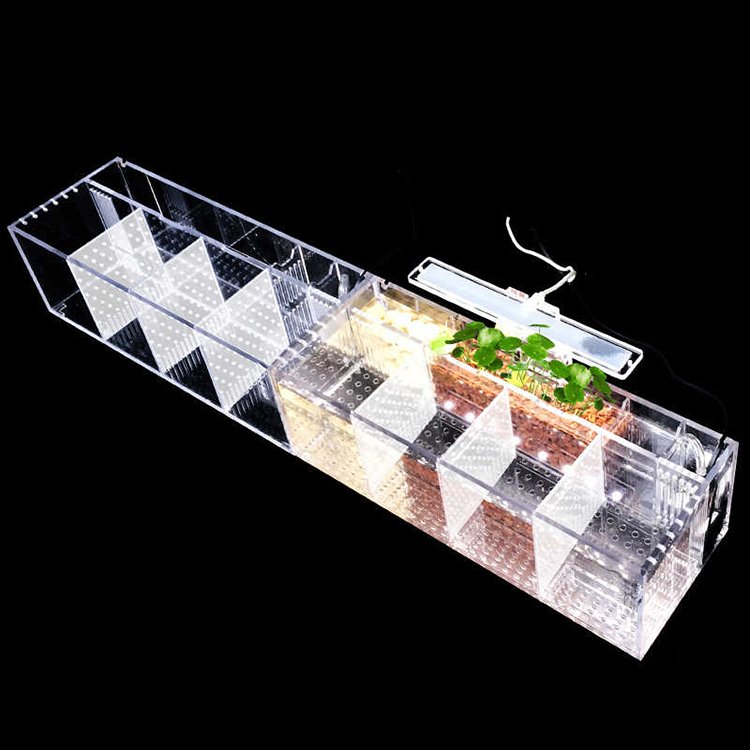 XITU Custom Size Shape Clear Fish Tank Acrylic Big Acrylic Aquarium