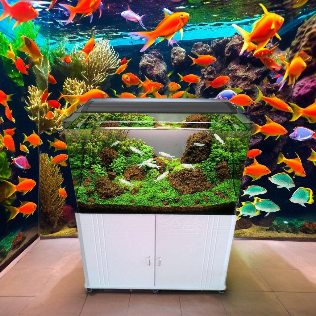 Microgreen Marine Reef Aquarium LED Lighting Dimmable Full Spectrum LED Light Bar for Planted Aquarium Fish Tank