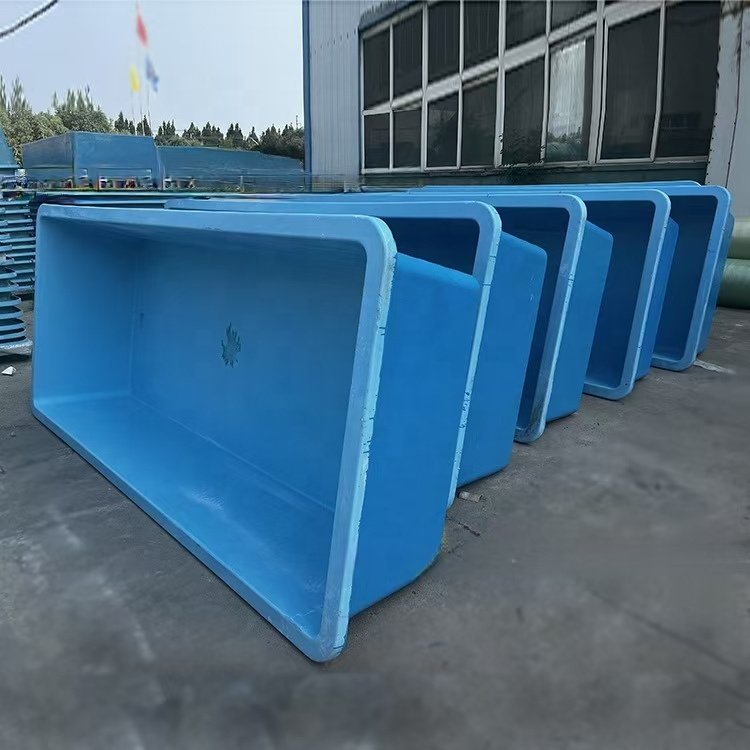 Large big size indoor breeding fish koi tanks accessories aquarium glass window fiberglass frp 1000 gallon fish tank for sale