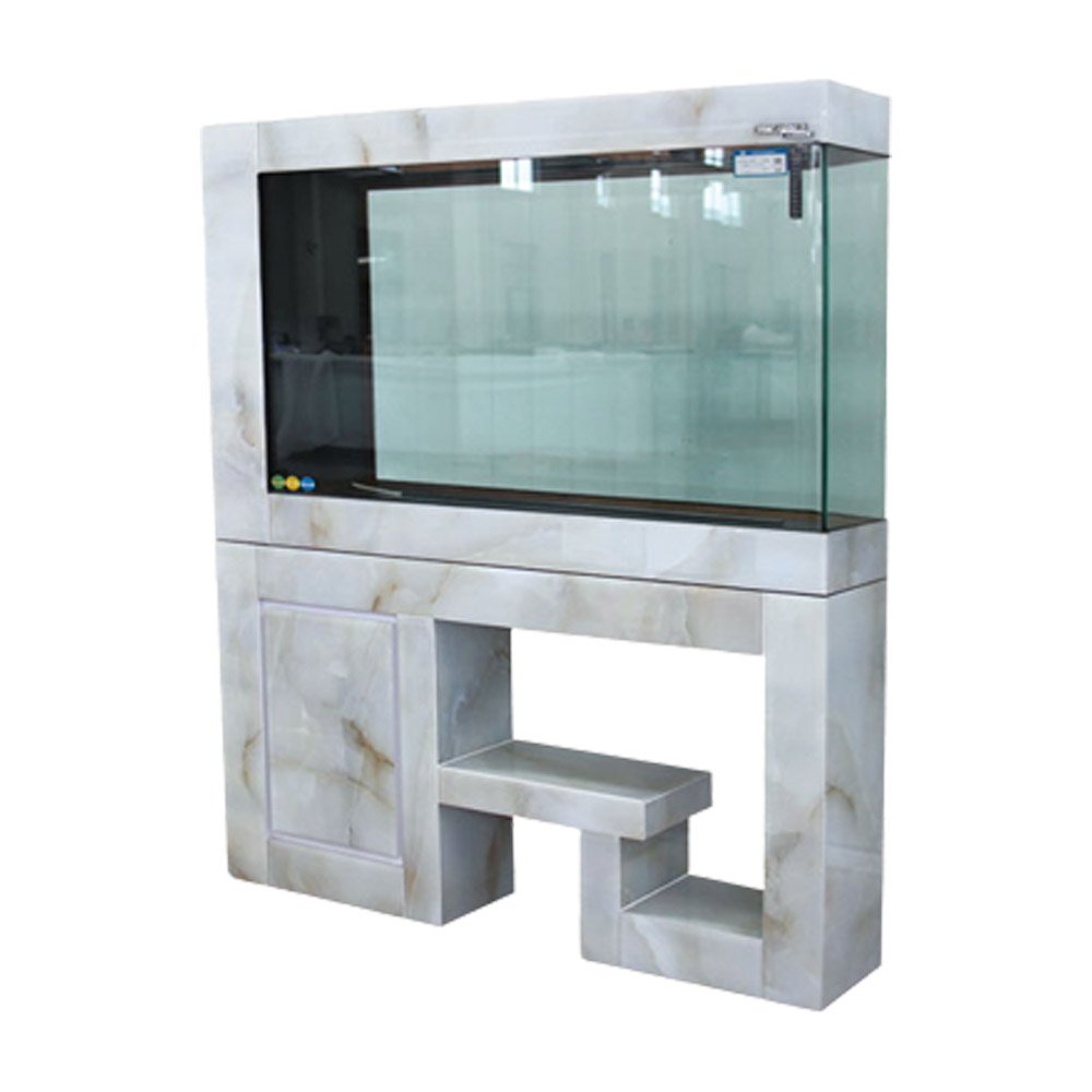 Led Fish Light Glass Large Table with Coffee Seat Saltwater Accessories Aquariums Glass Tank Fibreglass Koi Fish Tank 500L