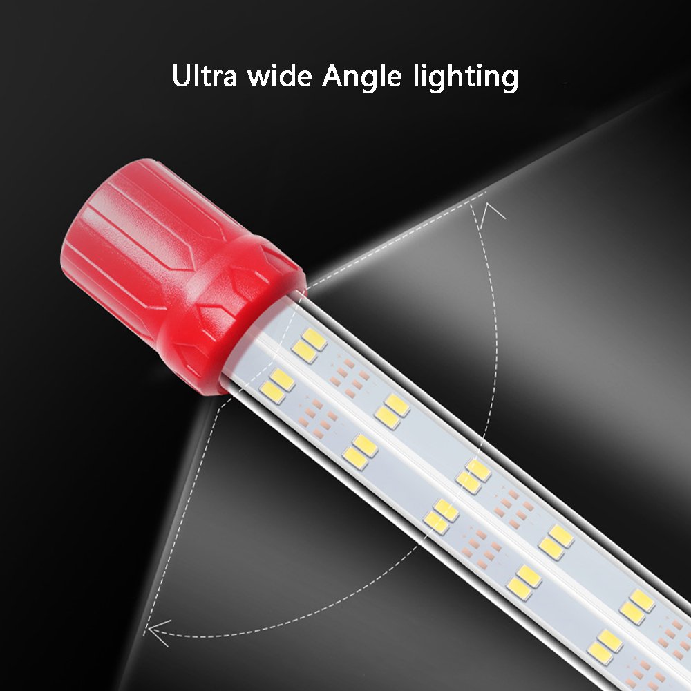 Four rows of aquarium lights LED 13W high bright gold arowana special aquarium wide Angle lighting enhancement tube