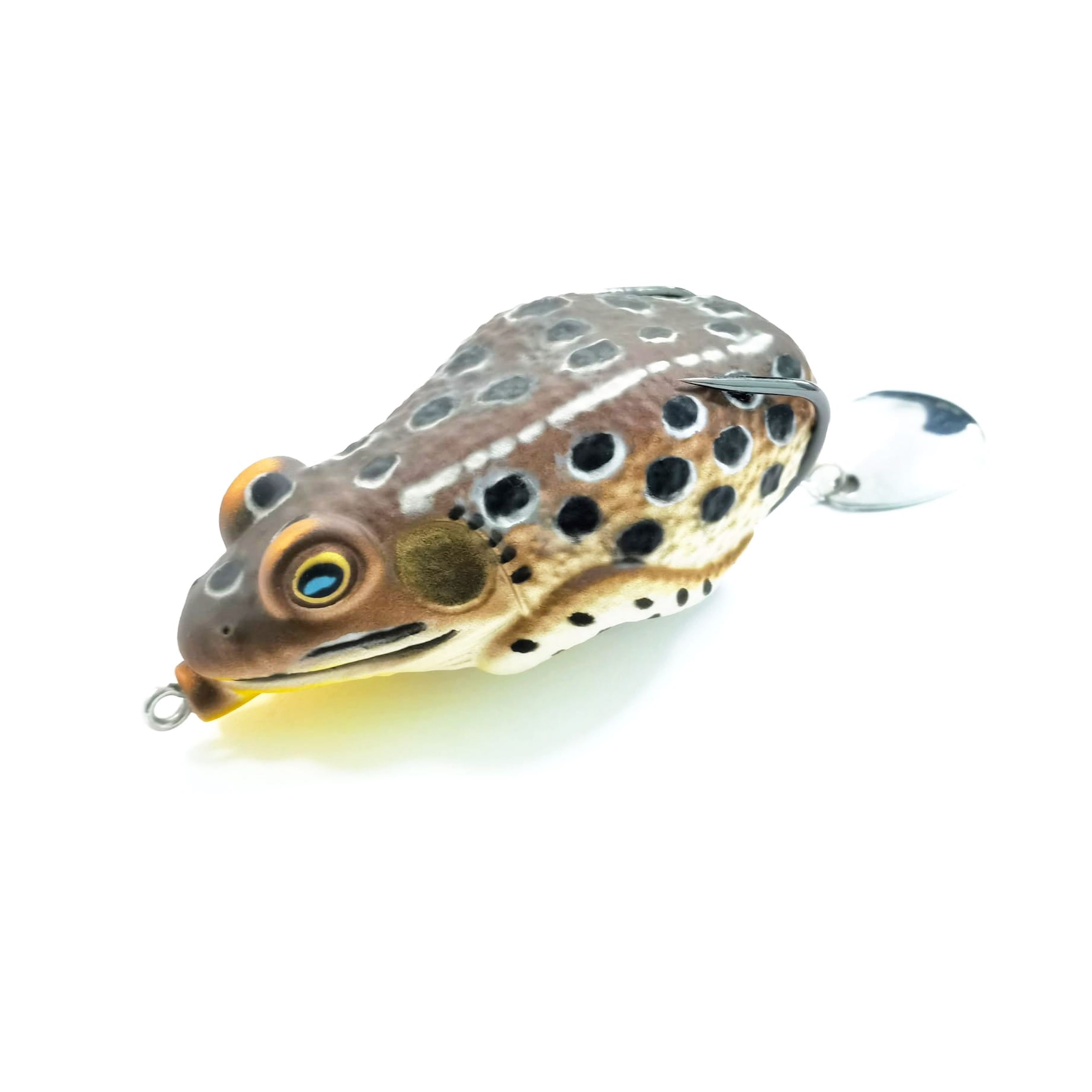 advanced frog lure enhancing hydrodynamic action for predator attraction-fishing
