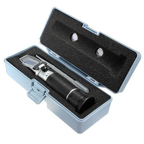 Salinity Refractometer for Reef Salinity trade assurance salinity refractometer with led light