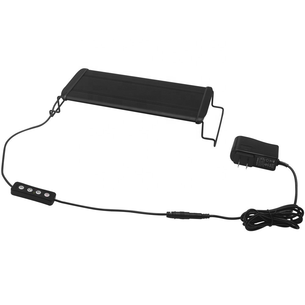 H series UV WRGB LED lamp full spectrum aquarium lights fish tank brackets stand reef coral plant algae smart aquarium light