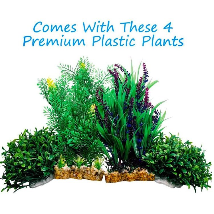 Artificial Plastic Aquatic Plants for Aquarium Freshwater Landscape Accessory Fish Decorations Water Usage