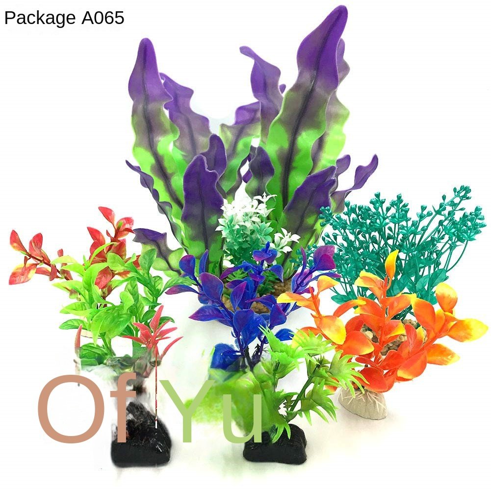 Artificial Plastic Aquatic Plants for Aquarium Freshwater Landscape Accessory Fish Decorations Water Usage