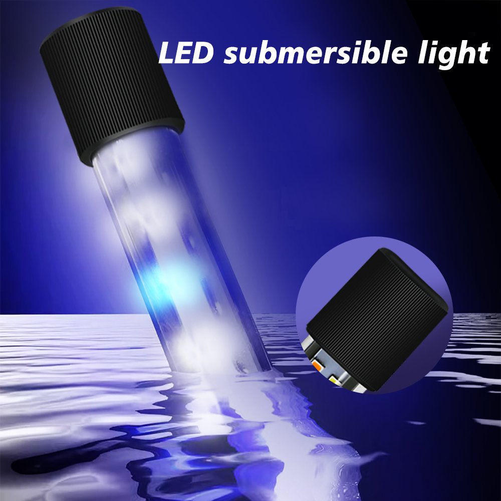 Fish tank led light full spectrum amphibious lighting plant tank adjust color submersible waterproof aquarium led light