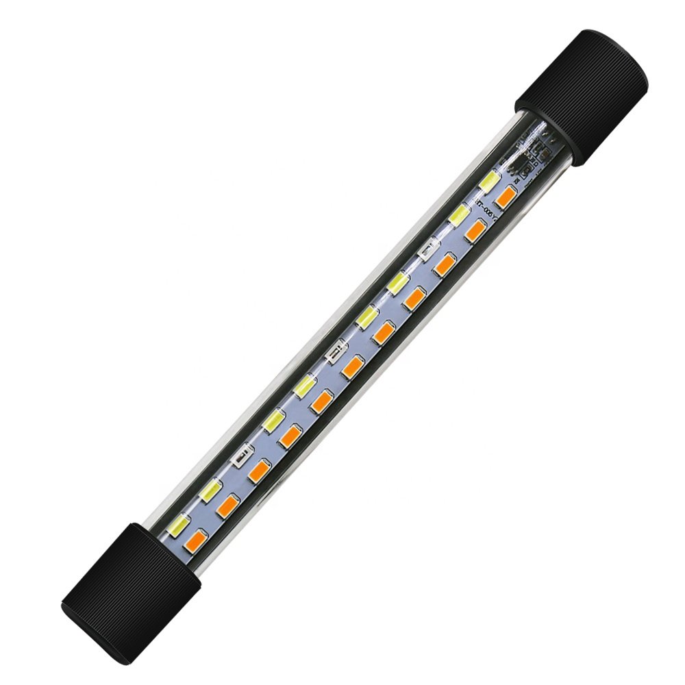 Fish tank led light full spectrum amphibious lighting plant tank adjust color submersible waterproof aquarium led light