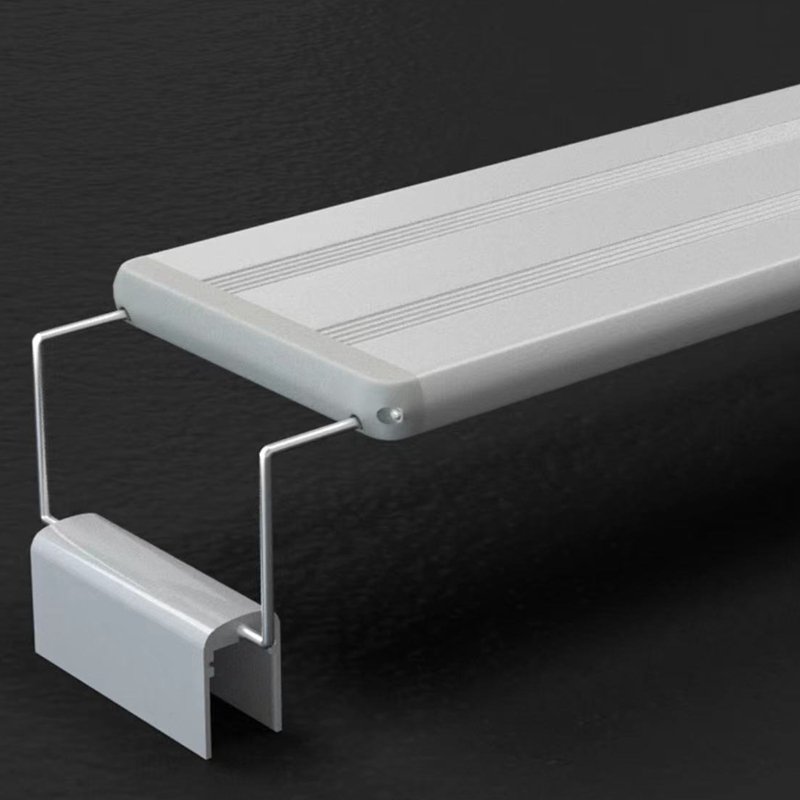 Jeneca Bright LED Aquarium Light Plant Fish Tank Light with Extendable Brackets Aquatic Plant Growth Lamp