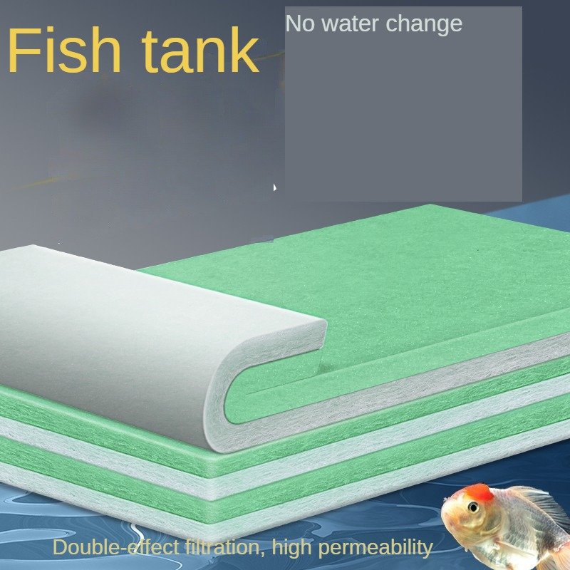 Fish tank specific filter cotton, aquarium filter cotton for purifying water quality, biochemical aquarium filter material