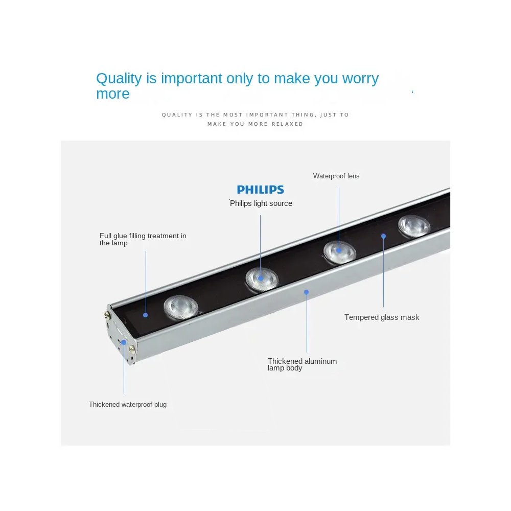 5 Watt Dual Chip Blue Plus Coral Aquarium LED Light Bar for Fluorescent Color Grow Underwater Light Aluminum Aquarium Light Bar