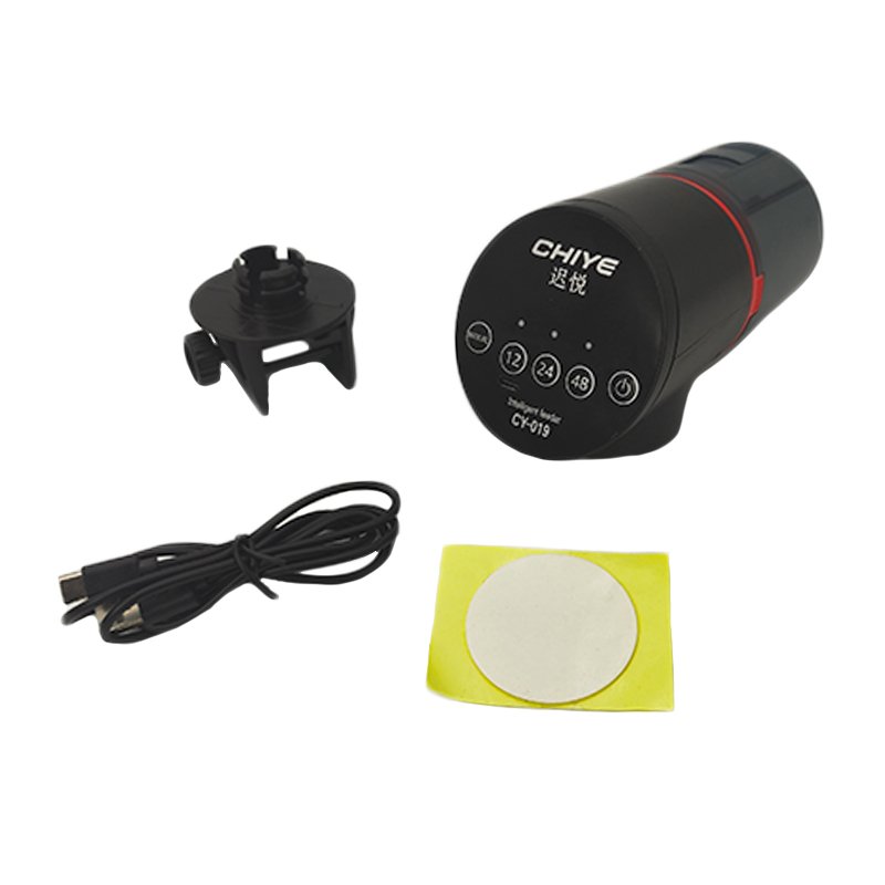 Aquarium Fish Tank Timed Carp Koi Smart Fish Food Feeder Automatic Rechargeable