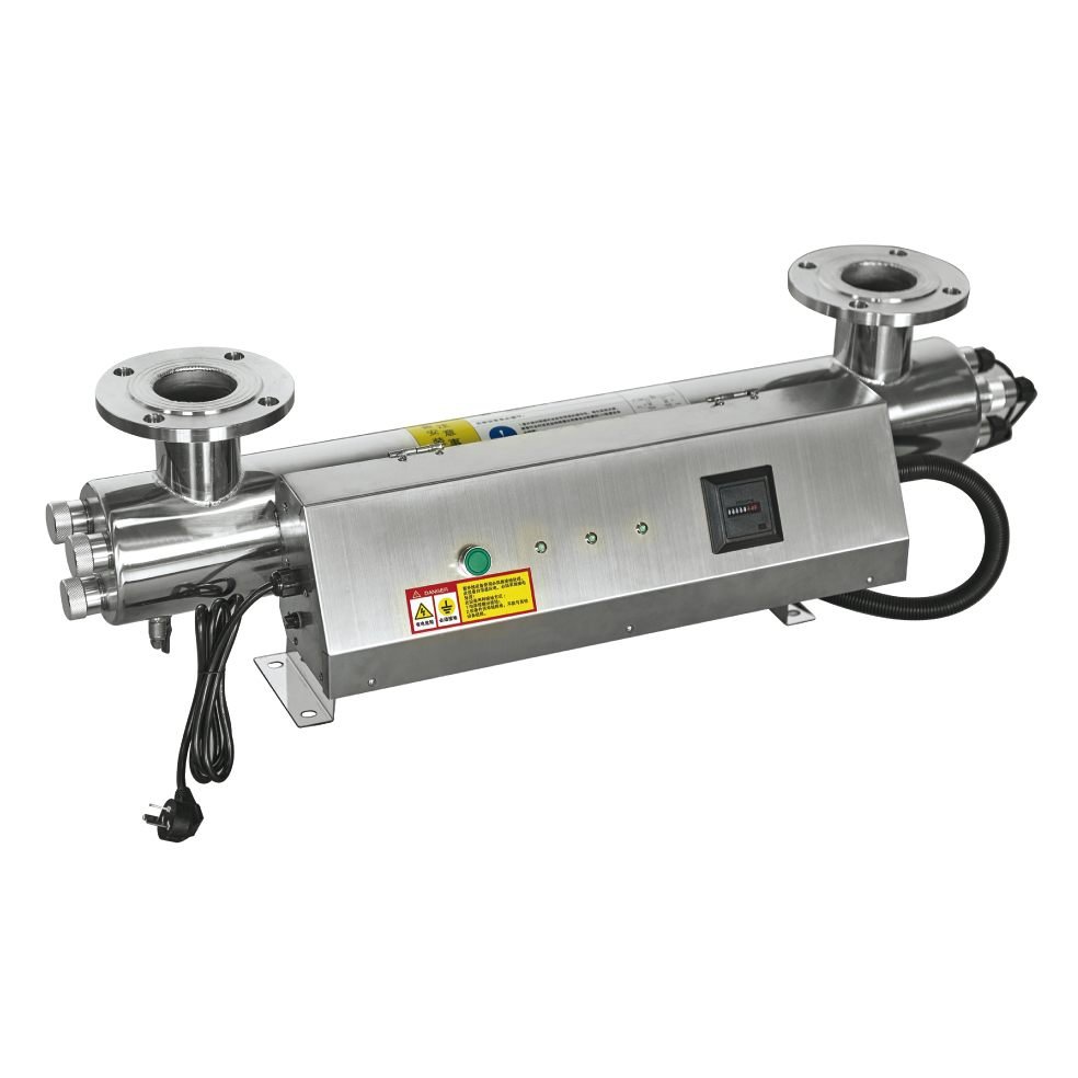 48GPM 220W UV lamp water sterilizer by 304SS for Drink Disinfection Filter Aquarium Fish Tank Purifier