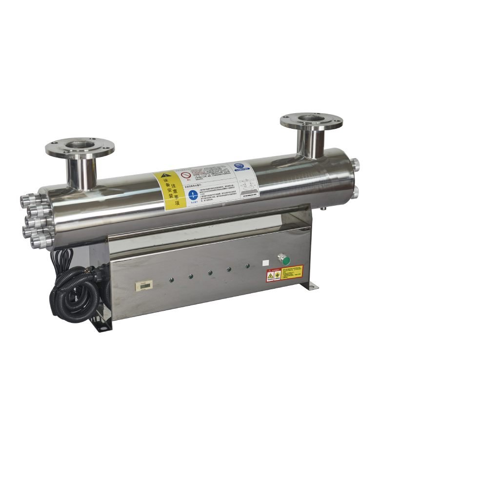 48GPM 220W UV lamp water sterilizer by 304SS for Drink Disinfection Filter Aquarium Fish Tank Purifier