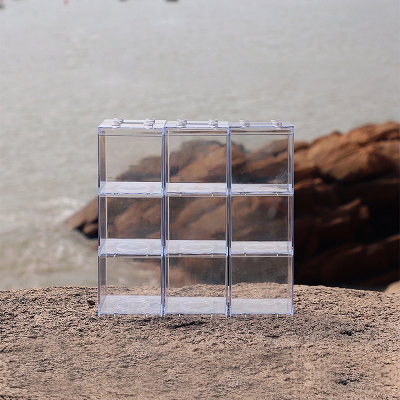Relaxlines Mini Aquarium Box Table Decoration Small Multifunctional Led Lighting Aquarium Acrylic Fish Tank