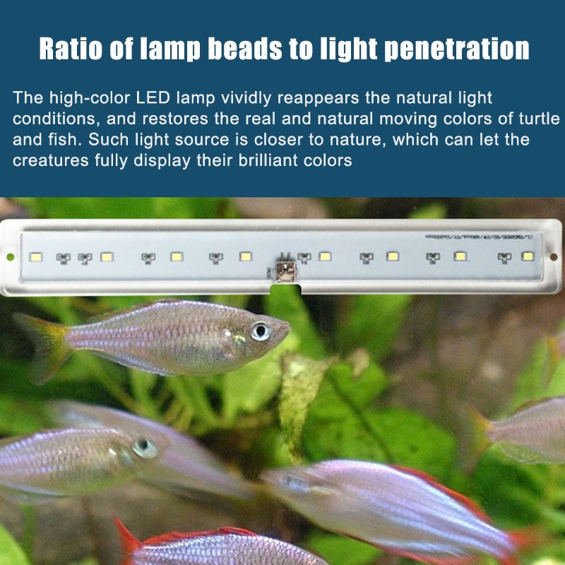 Fish tank grass tank led aquarium lamp plant lamp 3-8mm thick
