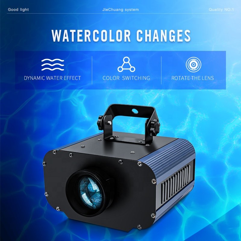 Stage Dj Disco Bar Party 80w 5 Colors Magic Led Water Wave Effect Projector Light Ocean Water Wave Projector Light