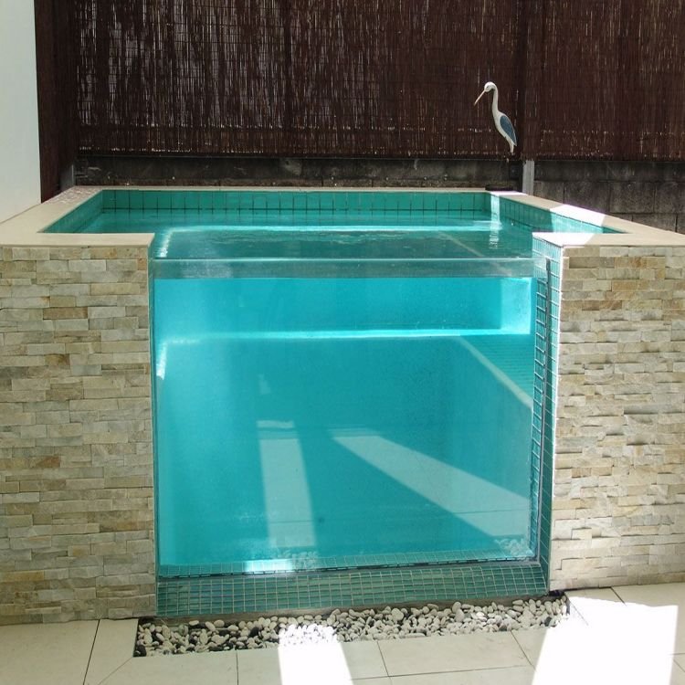 House Acrylic Pool above Ground Durable and Beautiful Acrylic Pool Panels Swimming