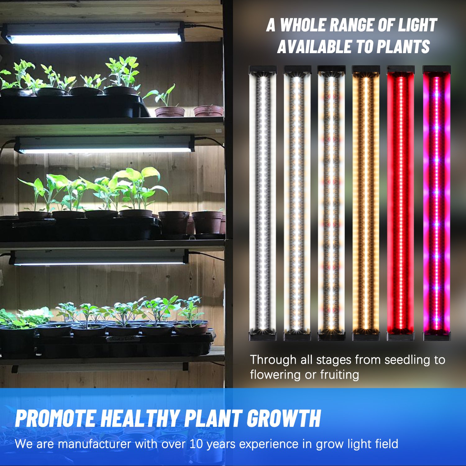 aquarium hydroponic growing systems garden grow tent strip bar full spectrum led grow light for indoor plants