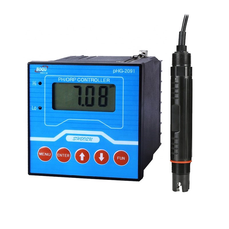 BOQU PHG-2081Pro ph meter water digital tester buy price ph orp controller with gravity analog ph sensor