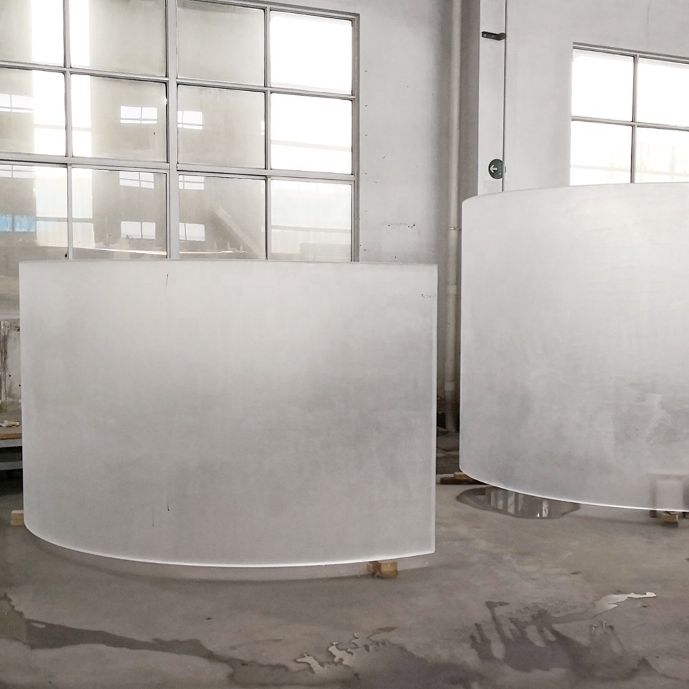 Grandview Wholesale Custom Size Acrylic Tank 400mm Diameter Acrylic Tube