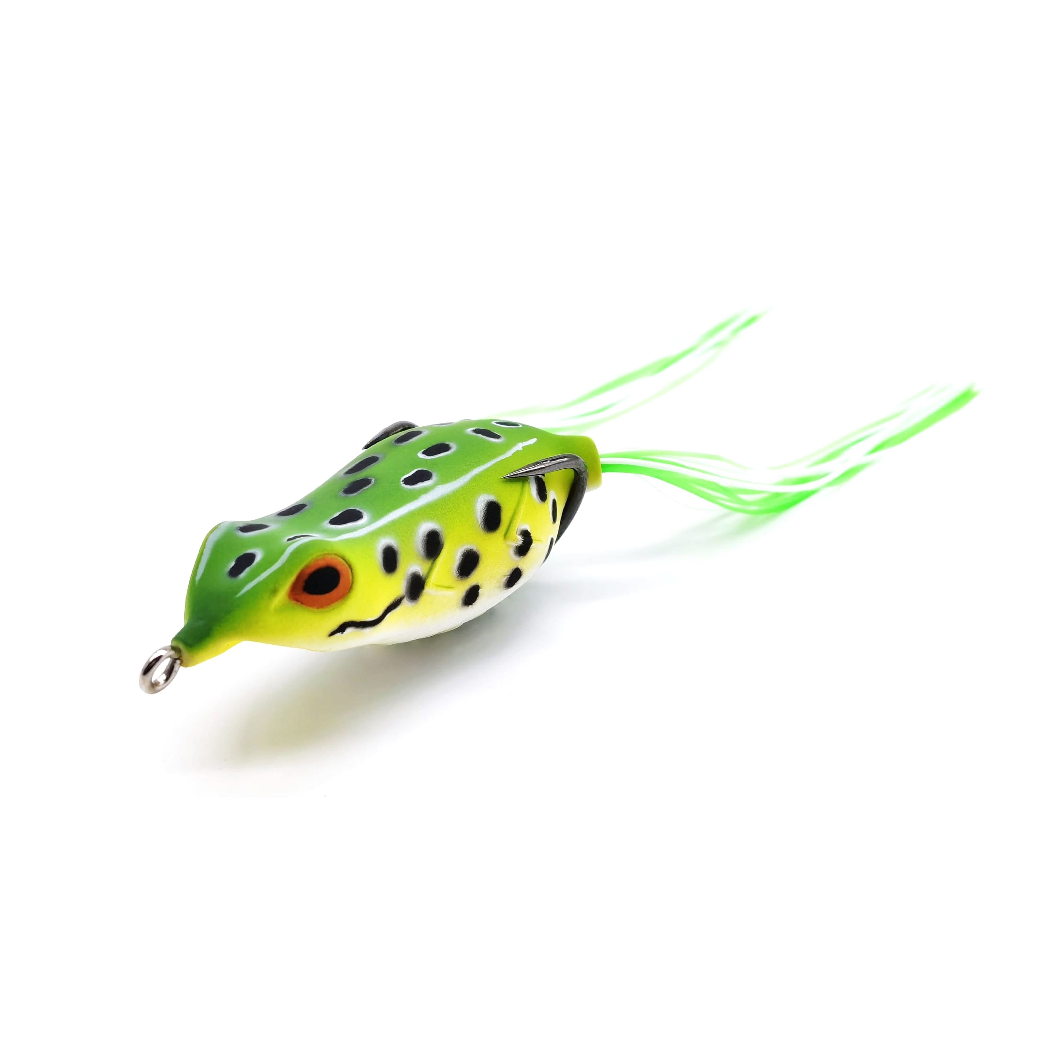 Topwater Bass Snakehead Soft Frog Lure Soft Plastic Frog Fishing Lure
