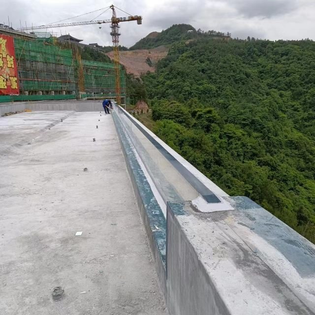 Customized Cut and Moulded Large Acrylic Outdoor Pool Panels for Acrylic Swimming Pools