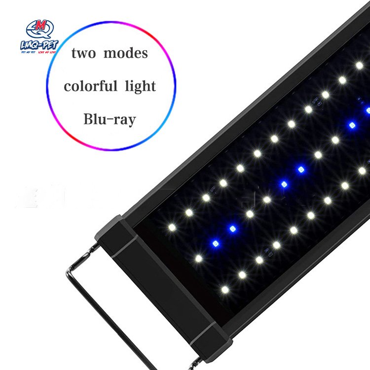 Aquarium LED light Full spectrum adjustable lighting Water Plant Grass LED Light Aquarium Fish Tank Lamp