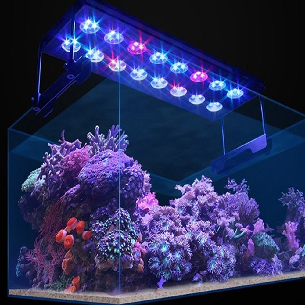 Aquarium R90 Marine WiFi LED coral growth 6 channels dimmable full spectrum Intelligent aquarium lighting
