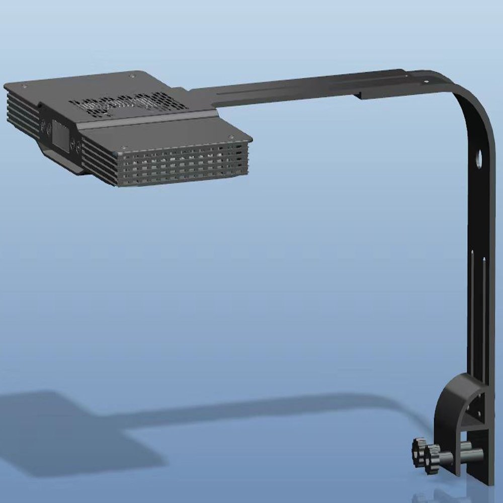 Dimmable 60W Touch Control Full Spectrum Reef Aquarium LED Light for 45-60cm Marine Tank