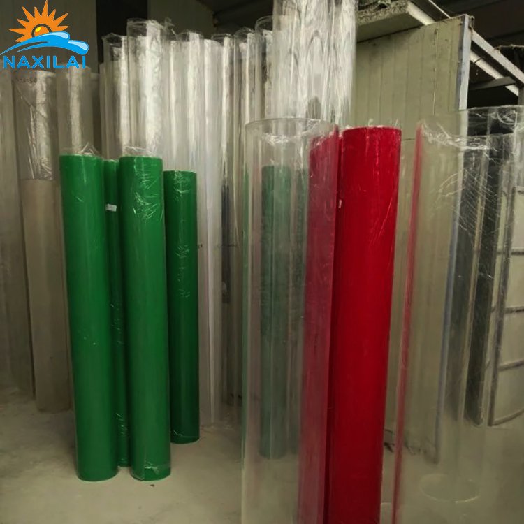 Naxilai Wholesale Tube Led Light Acrylic Cylinder Plexi glass Tube Acrylic Clear Cylinder with Flange