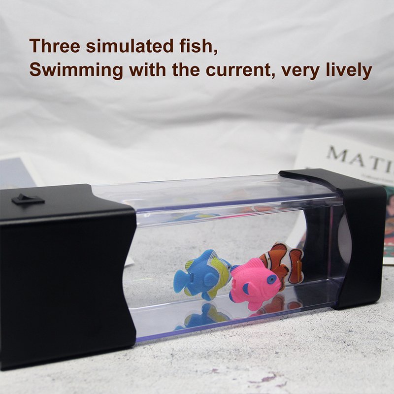 Novelty Mood Night Light Aquarium LED Lava Jelly Fish Jellyfish Lamp Table Portable USB Color Changing Wholesale Fantasy New OEM