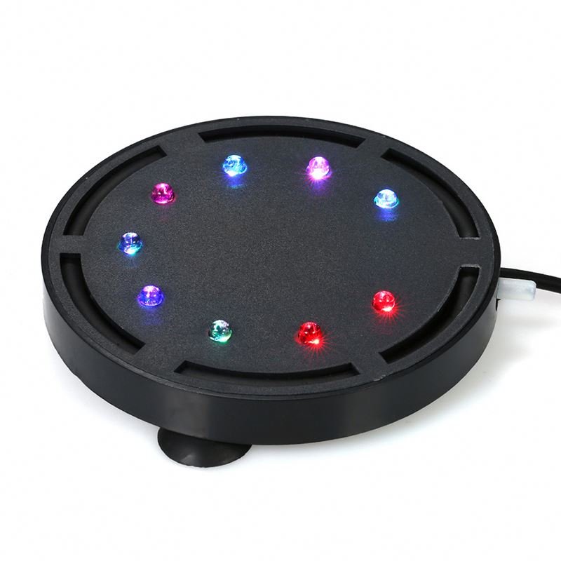 Waterproof Aquarium Lighting Submersible Led Bubble Air Light Colorful Aquarium Decoration Fish Tank Bubbler Lamp