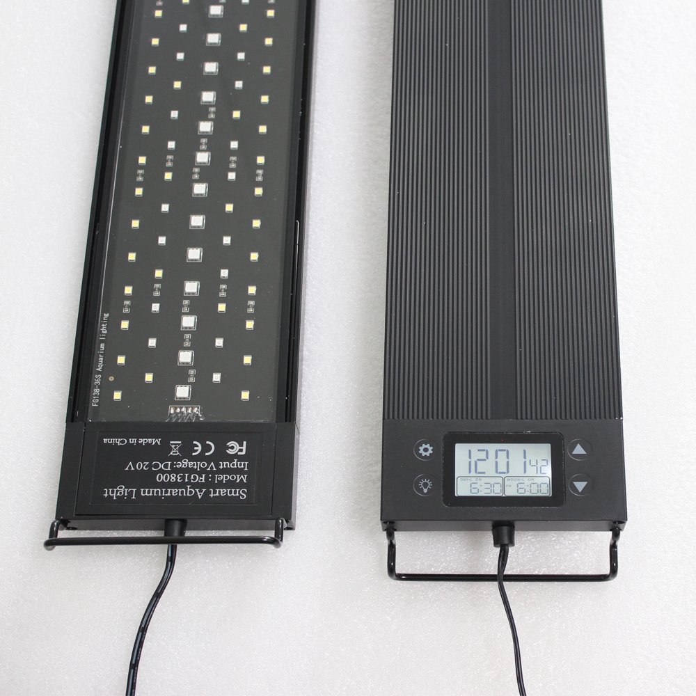 LED Aquarium Light Multi-Color Full Spectrum 30-110cm Super Slim Fish Tanks Accessories Aquatic Plant Marine Grow Lighting Lamp