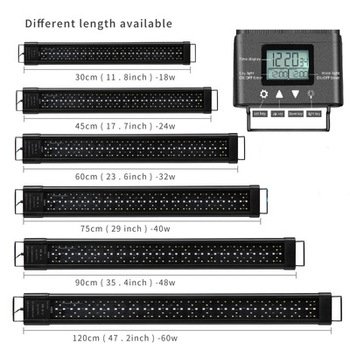 Aquarium Light Lamp For Marine Coral Reef Fish Aquarium LED Tank Lighting