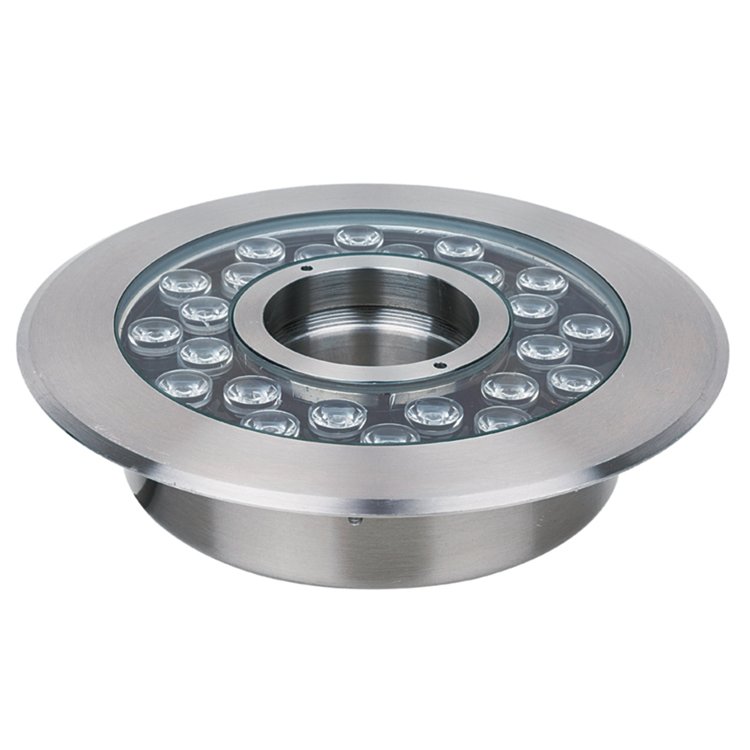 IP68 Waterproof 12v 24v Outdoor Small Pond Submersible Color changing Rgbw music Dmx Underwater Led Fountain Lights