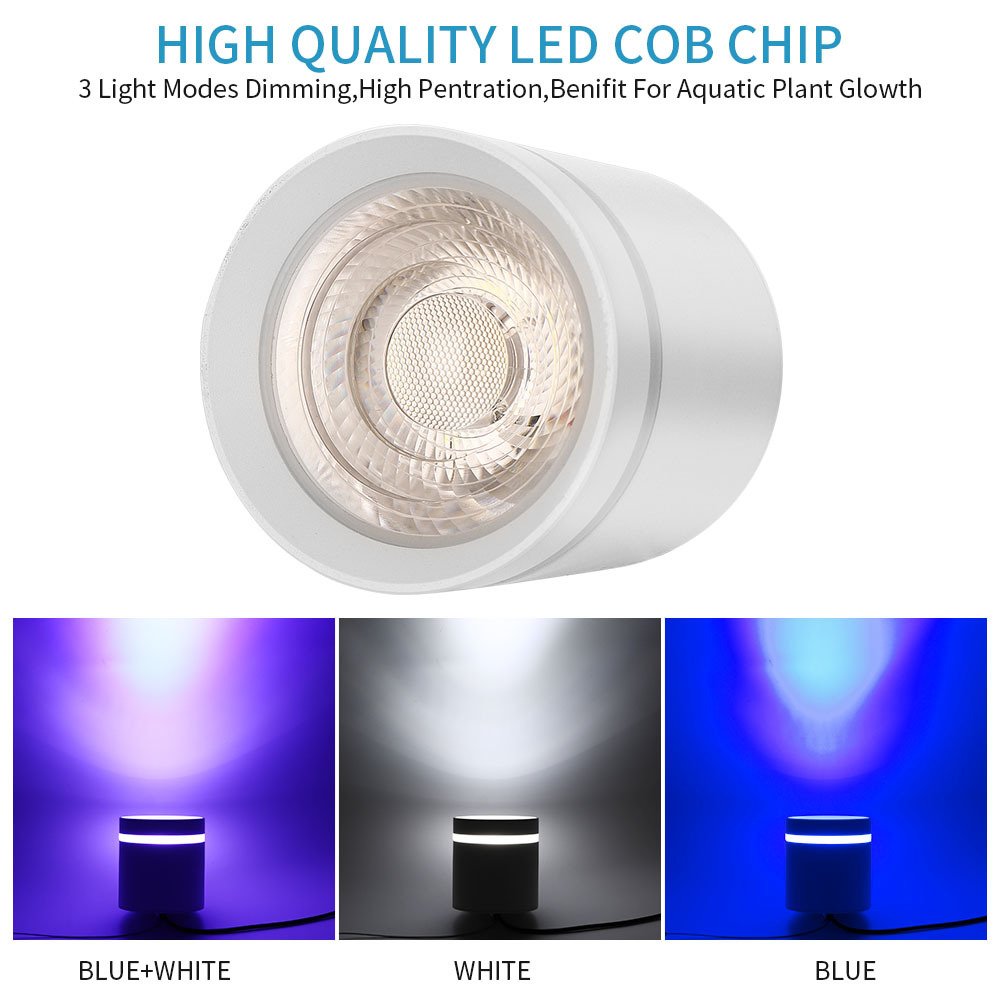 High Quality Fish Tank Light With Hanging Stand 3 Model Lighting Aquarium Lights For Aquatic Algae Coral Aqauriums Accessories