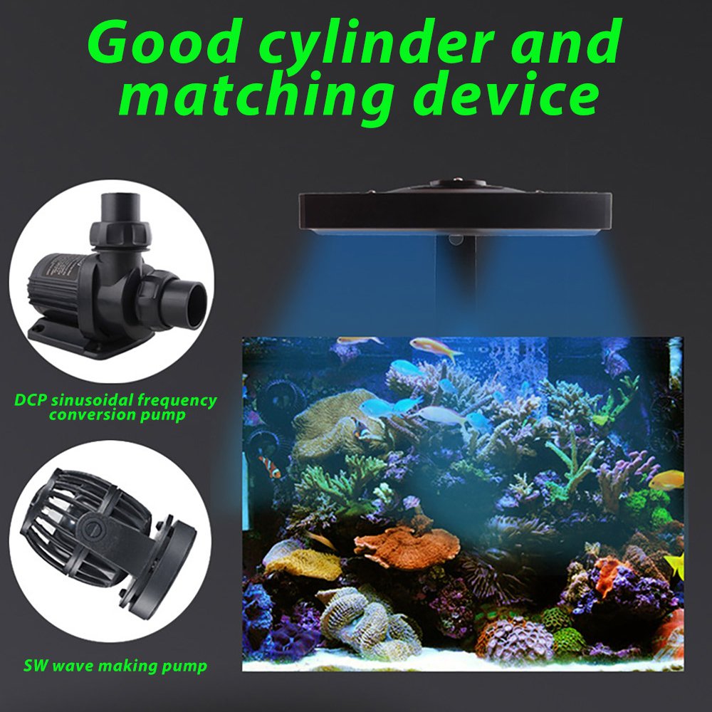 JEBAO WiFi Fish Tank Light AL150 LED Reef Coral Lamp Smart Full Spectrum Aquatic Light Freshwater and Marine Aquarium Lights